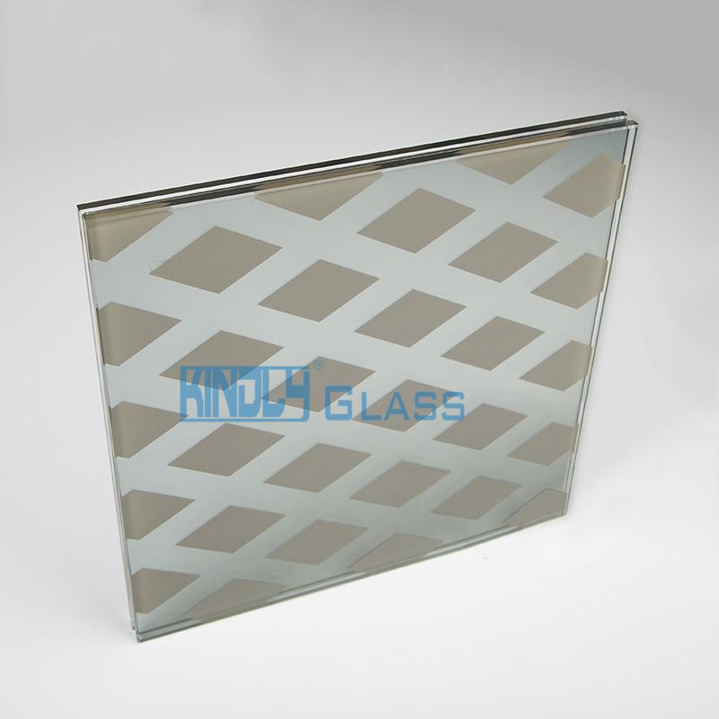 Silk Screen Laminated Glass